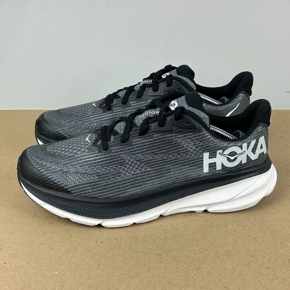 Hoka Kids Sneakers in Black and White - Picture 10 of 10